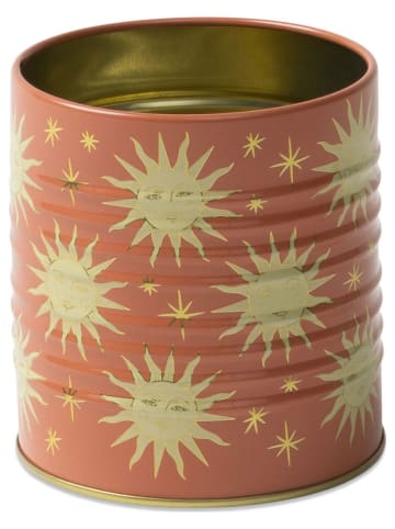 DESIGNWORKS INK ® Opbergbeker "Celestial" oranje - (H)9,2 x Ø 8,5 cm