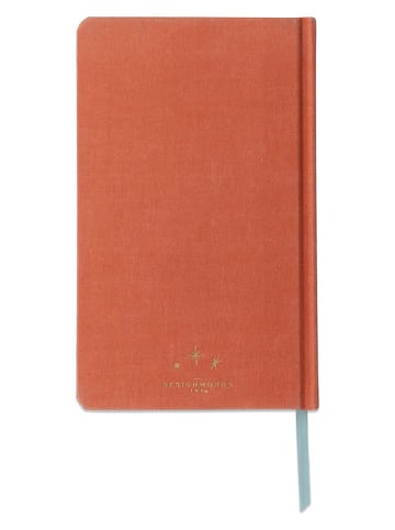 DESIGNWORKS INK ® Notitieboek oranje/geel - (L)21 x (B)12,9 cm