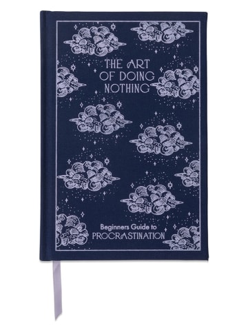 DESIGNWORKS INK ® Tagebuch "The Art of Doing Nothing" in Dunkelblau - (L)21 x (B)14 cm