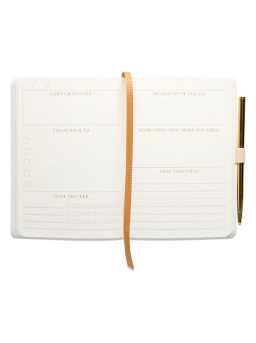 DESIGNWORKS INK ® Pamiętnik "Pauza" w kolorze pomarańczowym - 16 x 11 cm