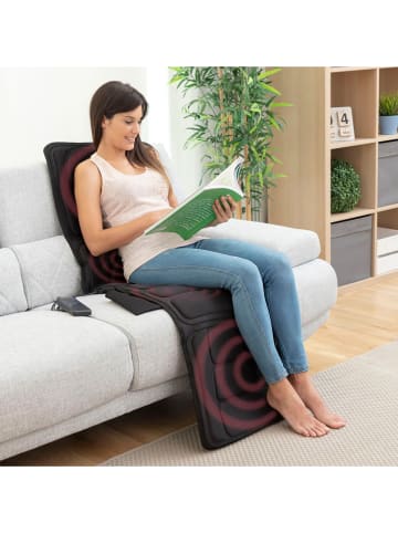 InnovaGoods Vibrerende massagematras “Vhemat” zwart