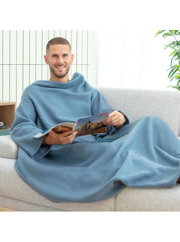 InnovaGoods Decke in Blau - (L)170 x (B)130 cm