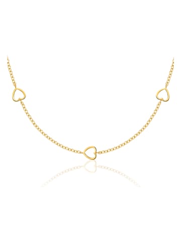 Diamant Exquis Gouden ketting met sierelementen - (L)42 cm