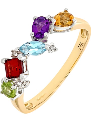 Revoni Gouden ring met diamanten