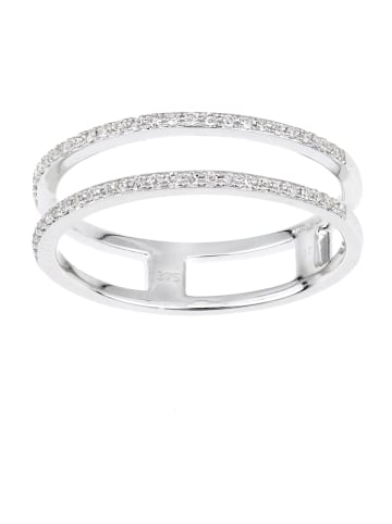 Revoni Witgouden ring met diamanten