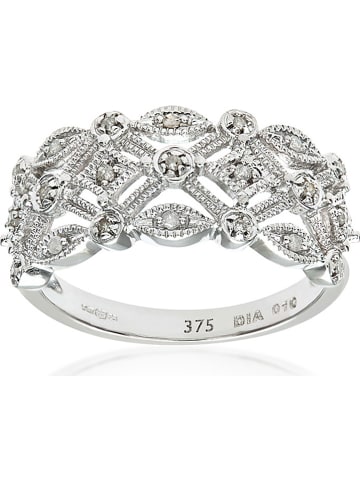 Revoni Witgouden ring met diamanten