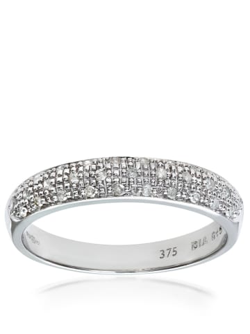 Revoni Witgouden ring met diamanten