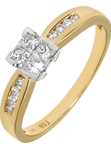 Revoni Gouden ring met diamanten