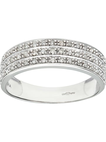 Revoni Witgouden ring met diamanten