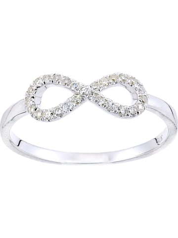 Revoni Witgouden ring met diamanten