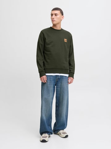 Jack & Jones Bluza w kolorze zielonym