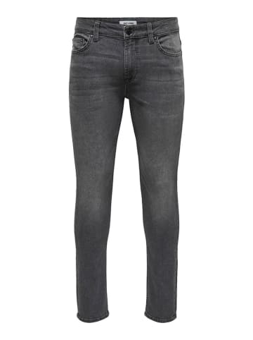 ONLY & SONS Jeans "Loom" - Slim fit - in Grau