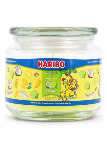 Haribo Duftkerze "Haribo Coconut Lime" in Gelb - 300 g