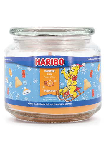 Haribo Duftkerze "Haribo Winter Fun" in Orange - 300 g