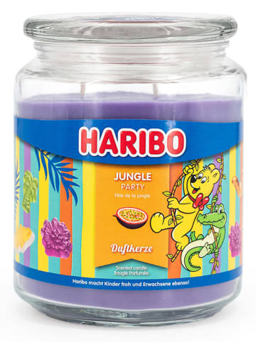 Haribo Duftkerze "Haribo Jungle Party" in Lila - 510 g