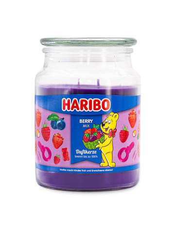 Haribo Duftkerze "Haribo - Berry Mix" in Lila - 510 g