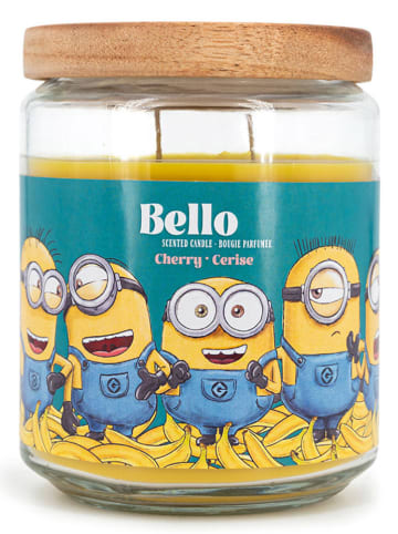 Minions Duftkerze "Minions Bello" in Gelb/ Blau - 510 g