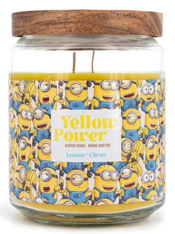 Minions Duftkerze "Minions Yellow Power" in Gelb/ Blau - 510 g