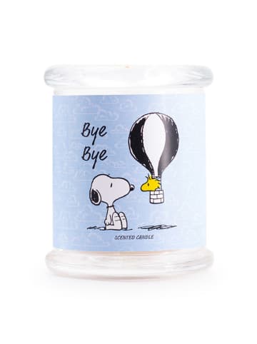 Peanuts Duftkerze "Bye Bye" in Hellblau - 250 g