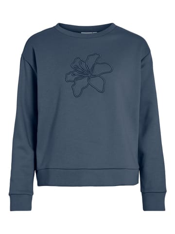 Vila Sweatshirt "Vifrieda" in Dunkelblau