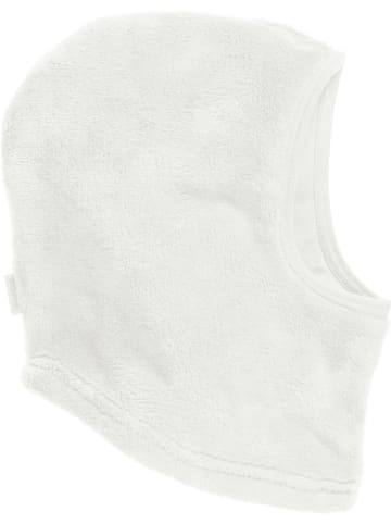 Playshoes Fleece-Sturmhaube in Weiß