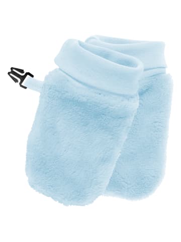 Playshoes Fleece-Fäustlinge in Hellblau