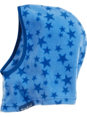Playshoes Fleece-Sturmhaube in Blau