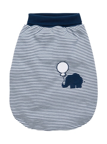 Playshoes Strampelsack "Elefant" in Dunkelblau