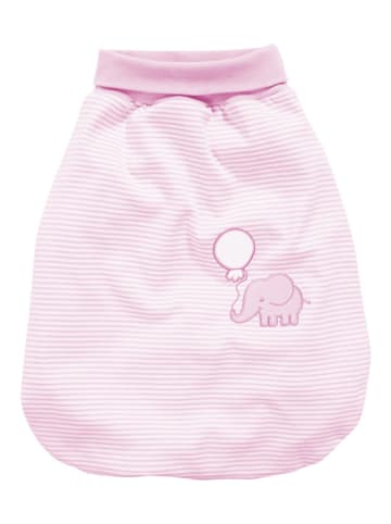 Playshoes Strampelsack "Elefant" in Rosa