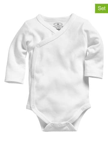 Playshoes 2-delige set: rompers wit