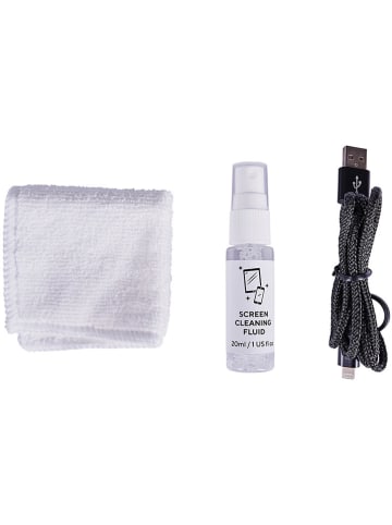 Gentlemen's Hardware 4-częściowy zestaw turystyczny "Survival Tech Kit" w kolorze niebiesko-białym