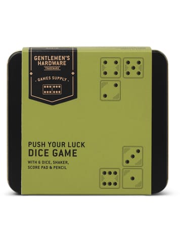 Gentlemen's Hardware Kaartspel "Push Your Luck" zwart