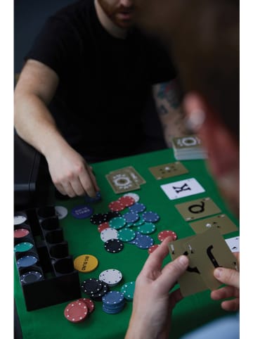 Gentlemen's Hardware Roulette- und Poker-Set "Casino Night" in Bunt