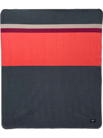 Gentlemen's Hardware Campingdecke in Grau/ Rot - (L)150 x (B)124 cm