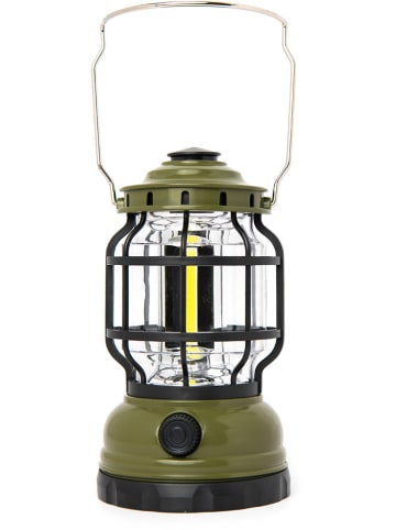 Gentlemen's Hardware LED-Campinglaterne in Khaki/ Schwarz - (H)18 cm