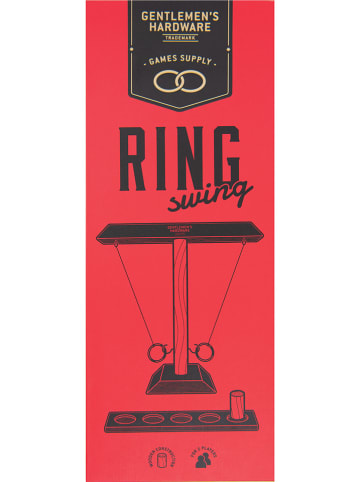 Gentlemen's Hardware Spel "Ring Swing" lichtbruin/zwart