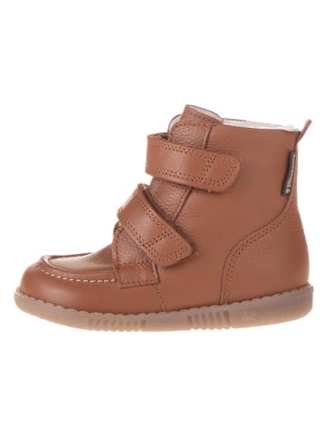Bundgaard Leder-Boots "Roger" in Hellbraun