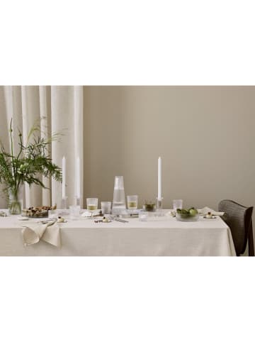 Stelton 2-delige set: kaarshouders "Pilastro" transparant - (H)13 cm
