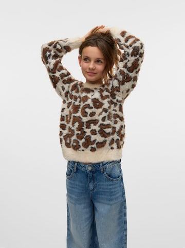 Vero Moda Girl Trui "Jungle" beige/lichtbruin