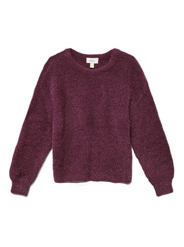 Vero Moda Girl Sweter "Puff" w kolorze bordowym