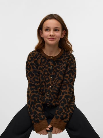 Vero Moda Girl Vest "Newcai" bruin/zwart