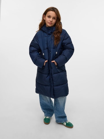 Vero Moda Girl Kurtka zimowa "Nova" w kolorze granatowym