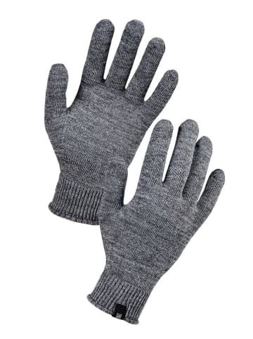 Norfolk Wełniane rękawiczki w kolorze szarym