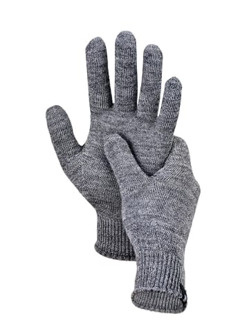 Norfolk Wollfingerhandschuhe in Grau