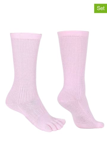 Norfolk 3er-Set: Socken in Rosa