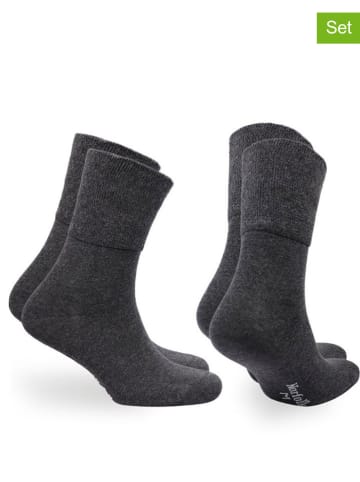 Norfolk 6er-Set: Socken in Anthrazit