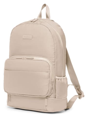 Puccini Rucksack "2in1" in Beige - (B)29 x (H)42 x (T)16 cm