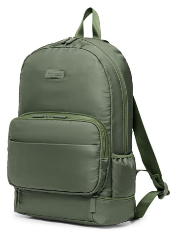 Puccini Rucksack "2in1" in Khaki - (B)29 x (H)42 x (T)16 cm