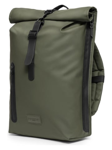 Puccini Rucksack "City" in Khaki - (B)32 x (H)49 x (T)10 cm