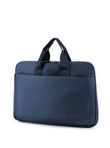 Puccini Laptoptasche in Dunkelblau - (B)40 x (H)28 x (T)6 cm